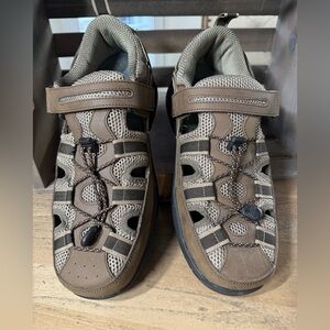 Men’s OrthoFeet Clearwater Orthotic Sandals, Size 13 X-Wide